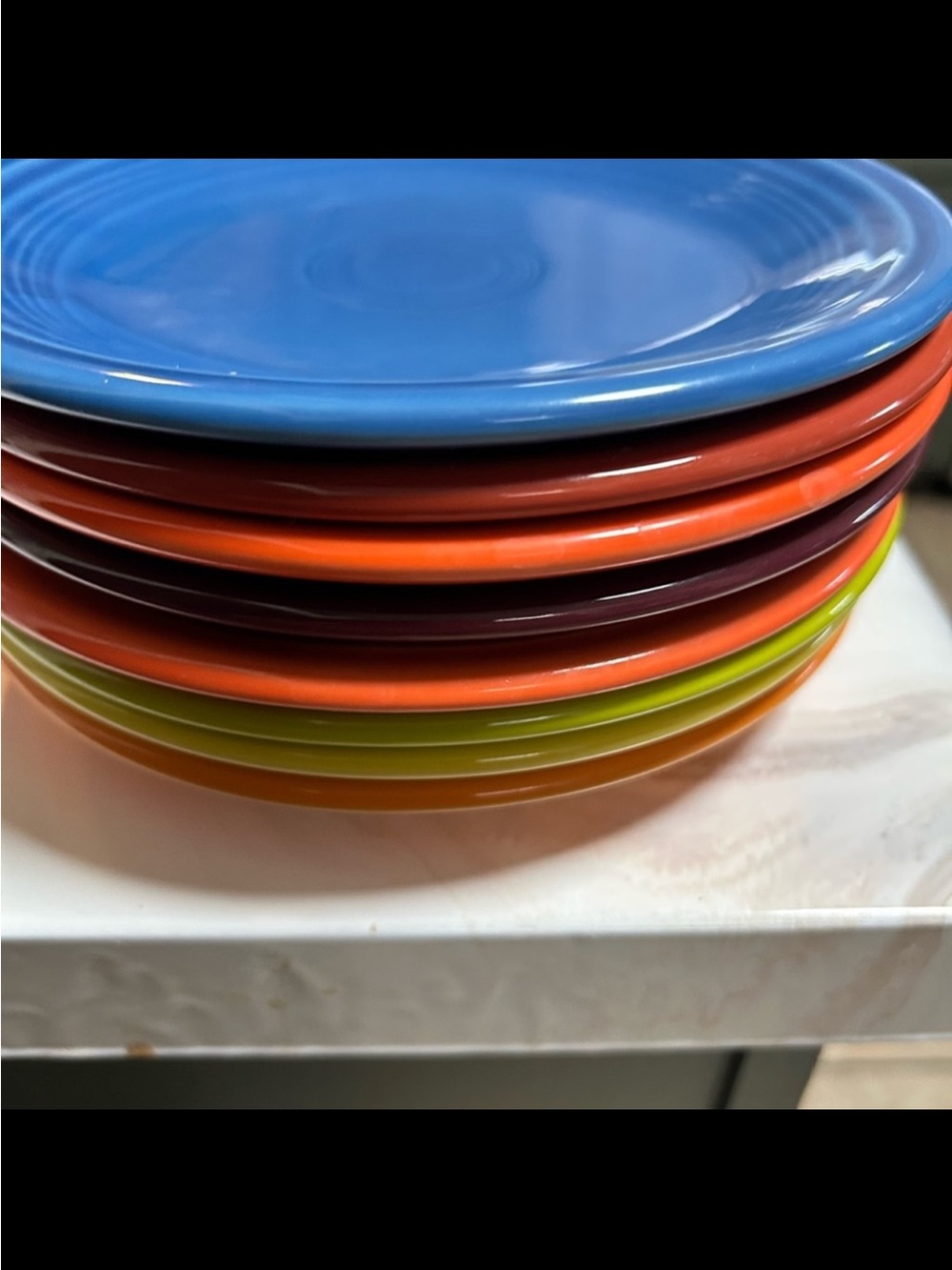 8 fiesta salad plates 7 inch medium plates